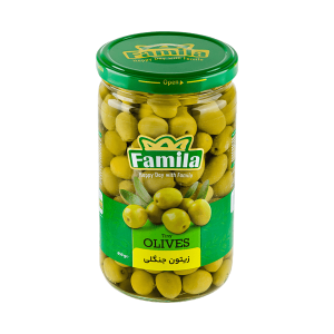 زیتون جنگلی (ریز با هسته) 650گرمی فامیلا